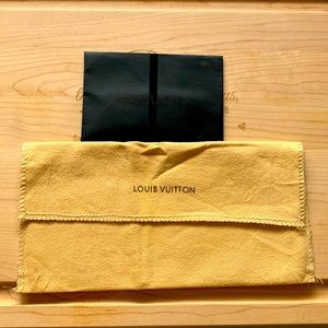 Louis Vuitton Wallet Dust Bag